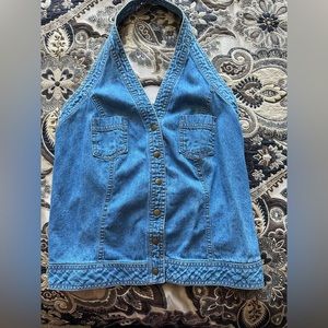 Denim Halter